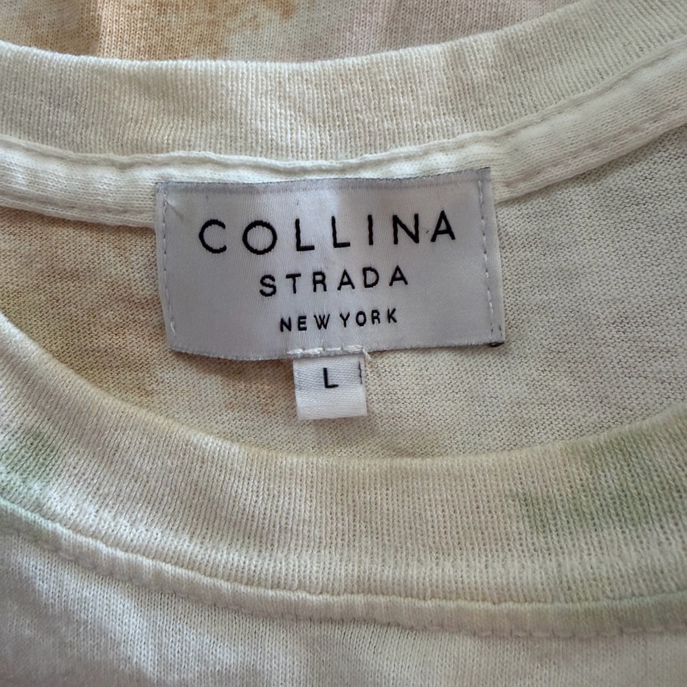 Collina Strada Abstract Pierced Tee - Picture 9 of 9